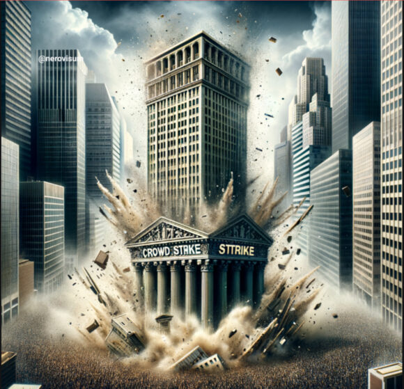 Crowd strike collapse banks and fortune 500 companies around the world